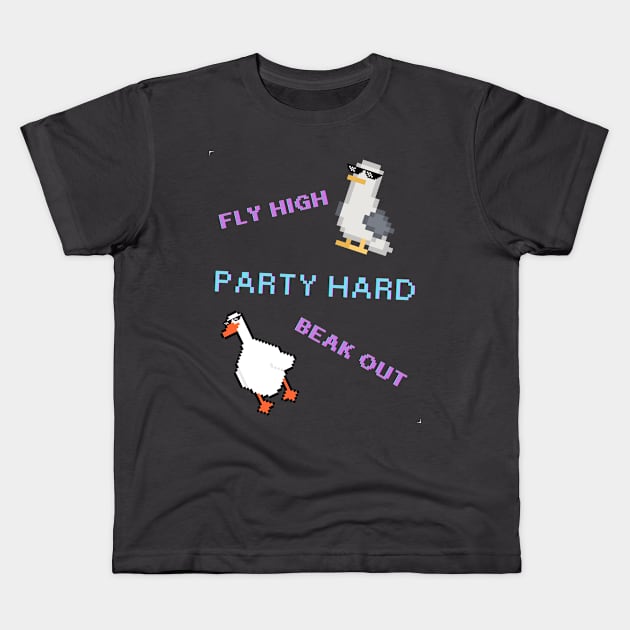 Duck Meme Shirt Deal With It Kids T-Shirt by Altitude Attire